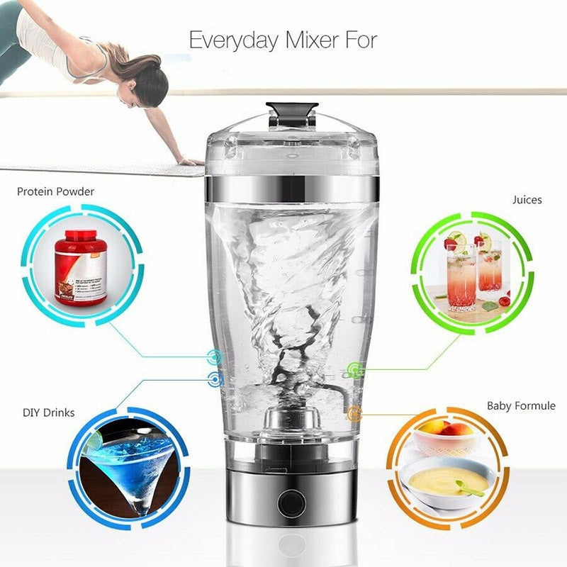 Electric Protein Shake Stirrer Gadgystox