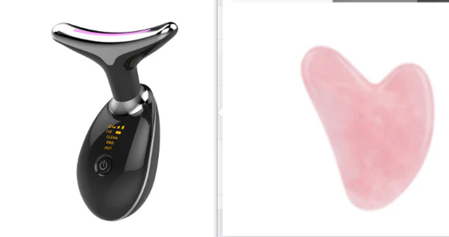 Thermal Neck Lifting and Tighten Massager Electric Microcurrent Wrinkle Remover