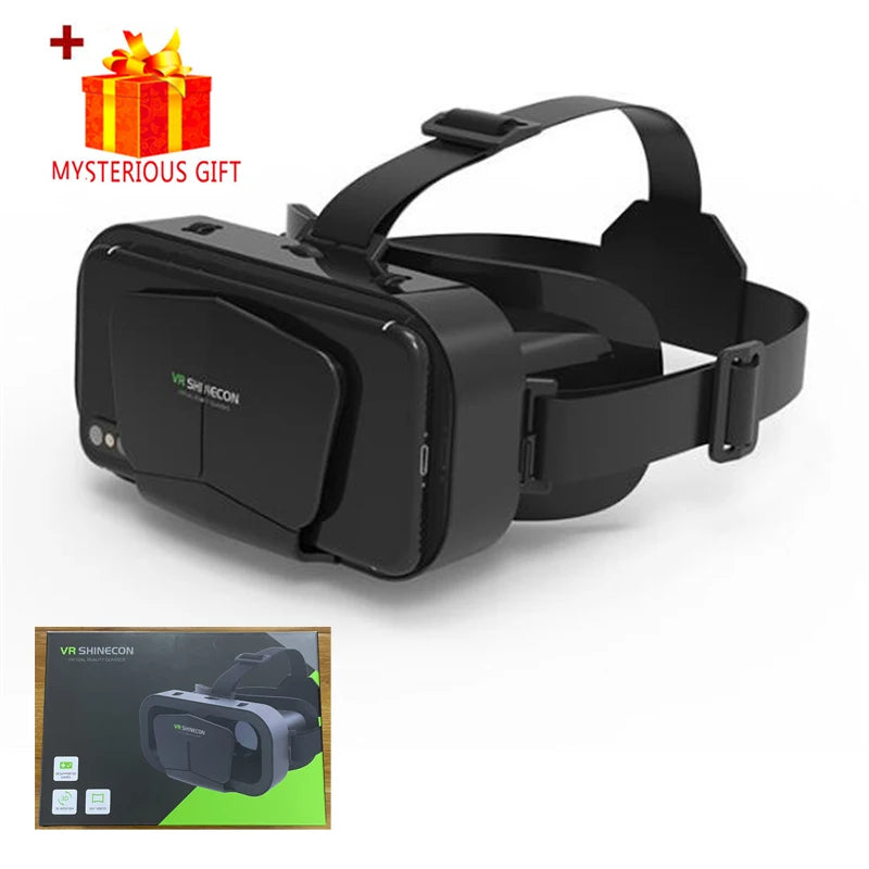 VR Glasses Virtual Reality Headset Viar Devices Helmet 3D Lenses Smart Goggles for Smartphones Phone Mobile Gogle Game Accessory