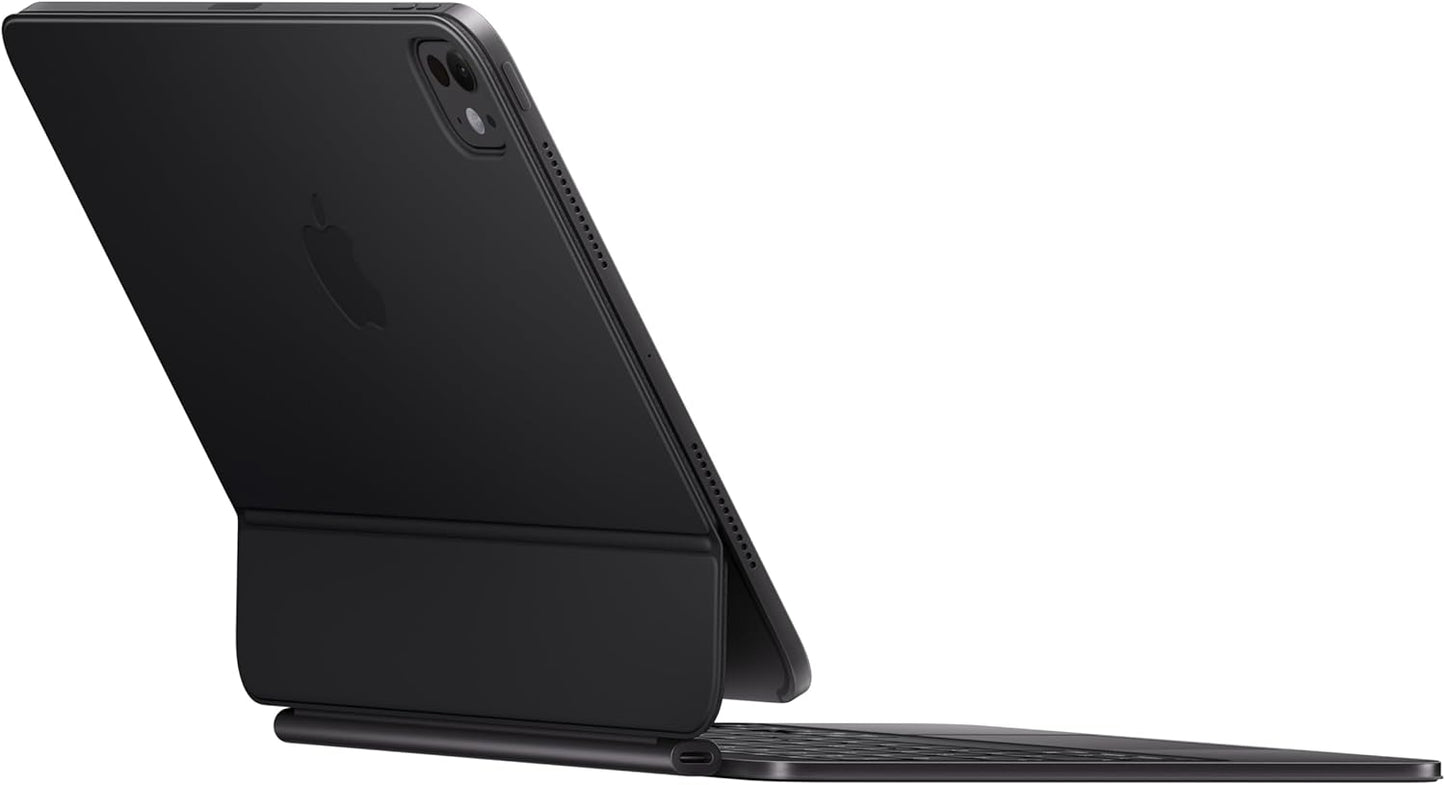 Ipad Magic Keyboard Case for Ipad Pro 11-Inch (M4), Great Typing Experience, Built-In Trackpad, Function Row, British English - Black ​​​​​​​