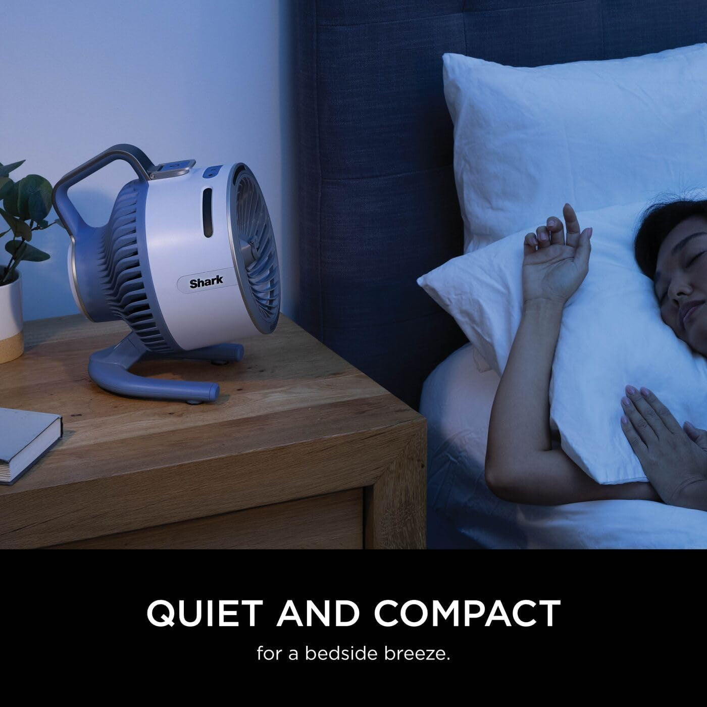 Flexbreeze Hydrogo Cordless Fan, Powerful Portable Fan with Misting, Indoor & Outdoor Cooling, Quiet & Durable, Compact & Lightweight, up to 20M Airflow, Glacier FA050UKBL