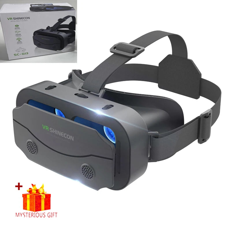 VR Glasses Virtual Reality Headset Viar Devices Helmet 3D Lenses Smart Goggles for Smartphones Phone Mobile Gogle Game Accessory