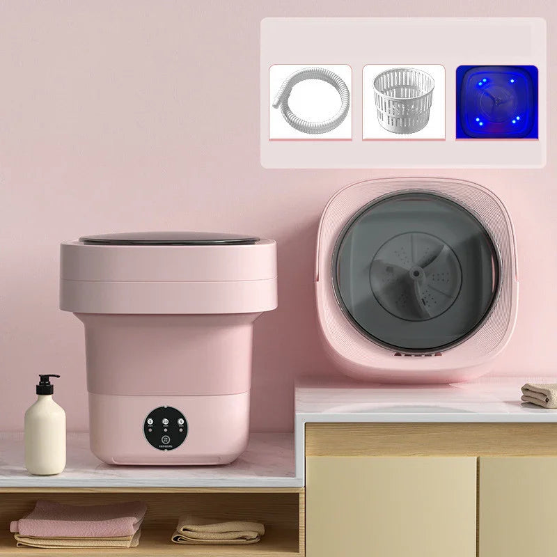 Mini Foldable Washing Machine Gadgystox