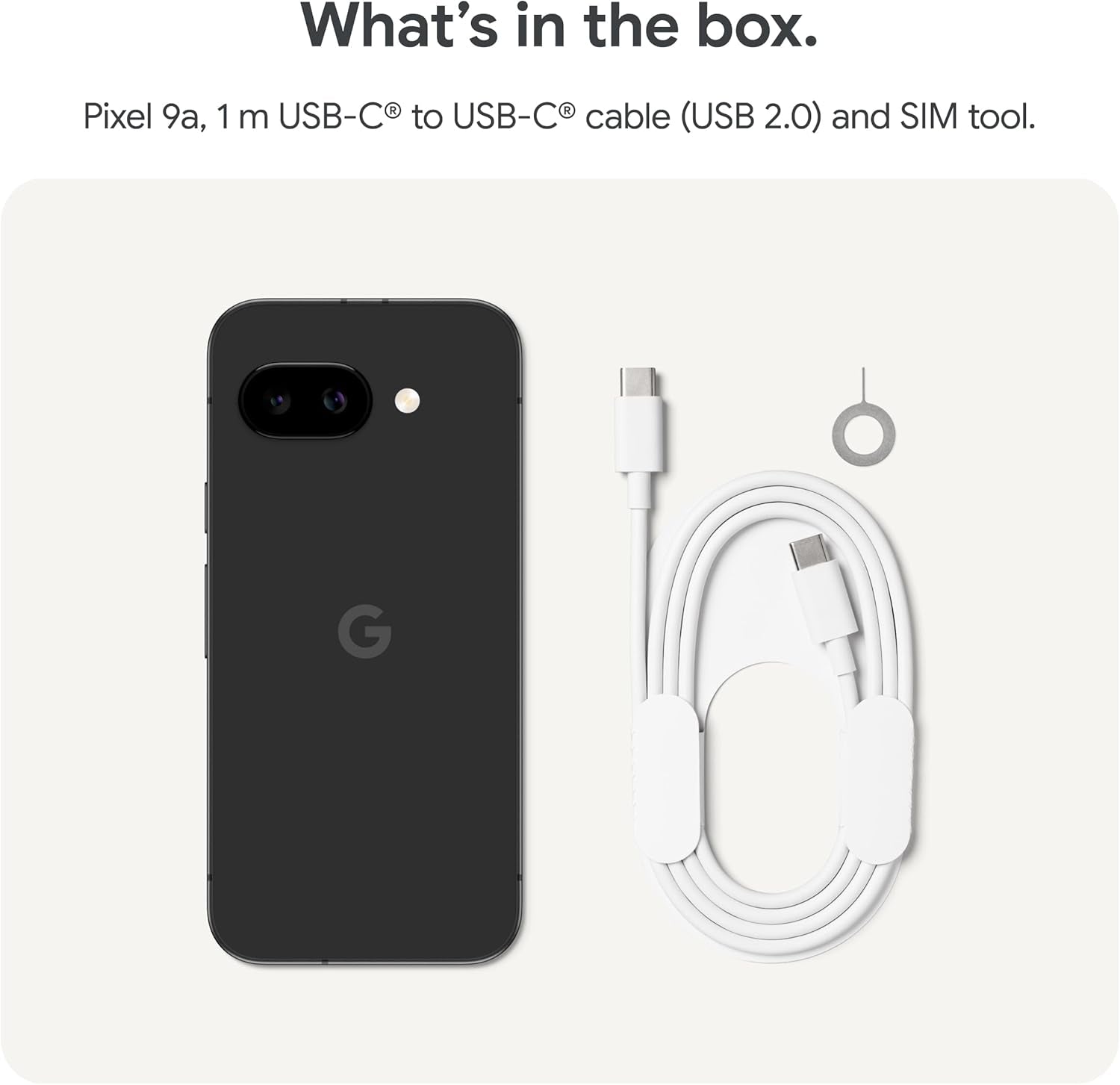 Pixel 9A – Unlocked Android Smartphone with AI Camera, All-Day Battery and Powerful Security – Peony, 128GB
