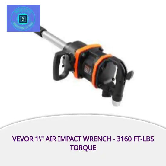 VEVOR 1\" Air Impact Wrench - 3160 ft-lbs Torque by@Outfy