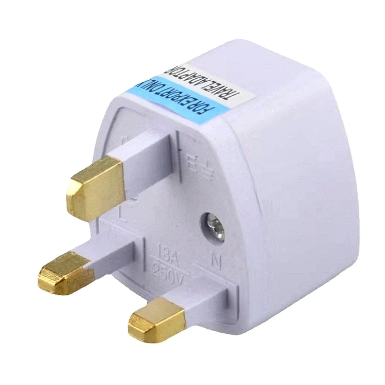 Universal Plug Adapter EU US UK AU CN To UK Type G Travel Socket Plug Converter by AIOX ONLINE