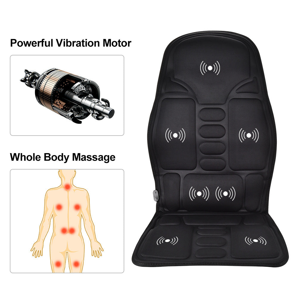Massage Pillow With Car Home Easy Carry Neck Back Shoulder Sertex