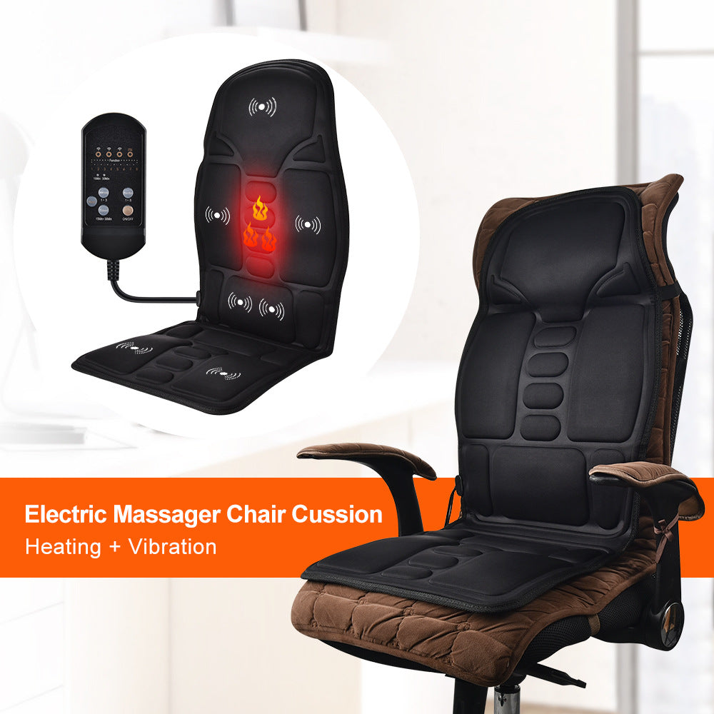 Massage Pillow With Car Home Easy Carry Neck Back Shoulder Sertex